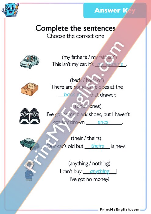 Answer key