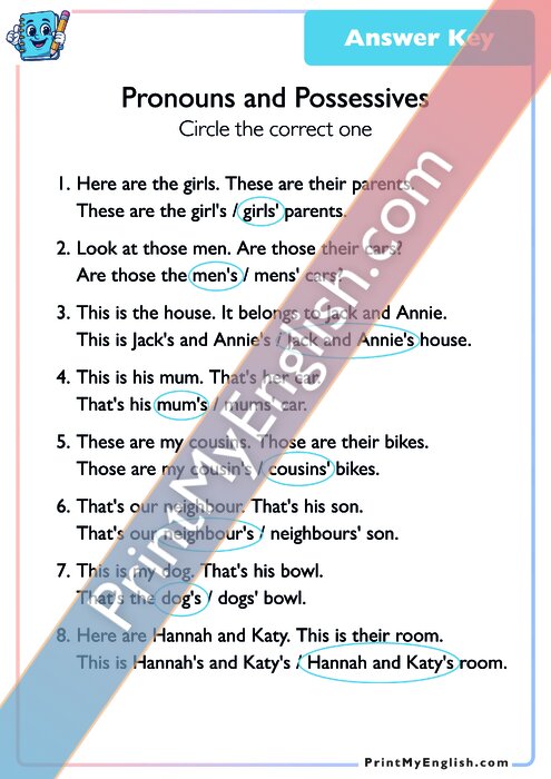 Answer key