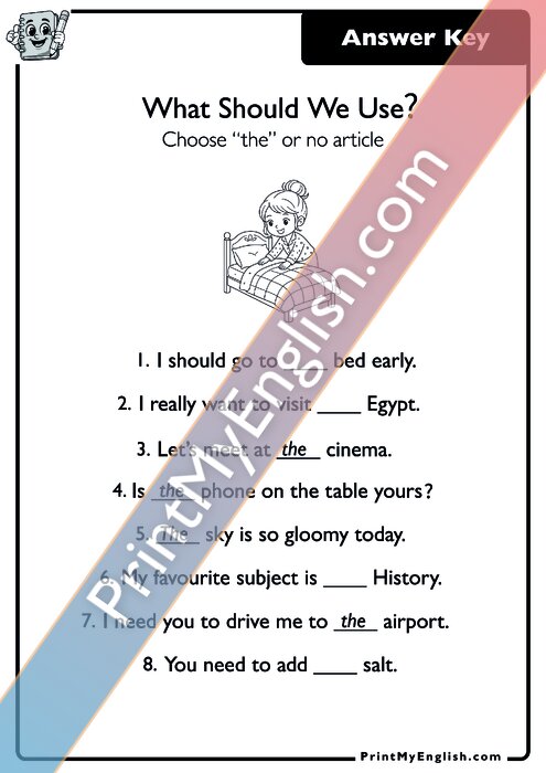 Answer key