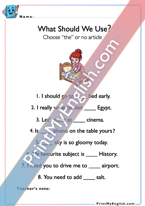 Worksheet