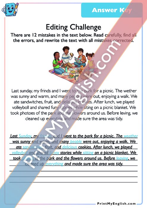 Answer key