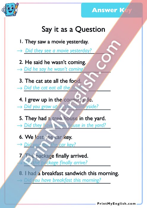 Answer key