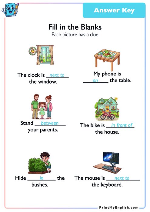 Answer key
