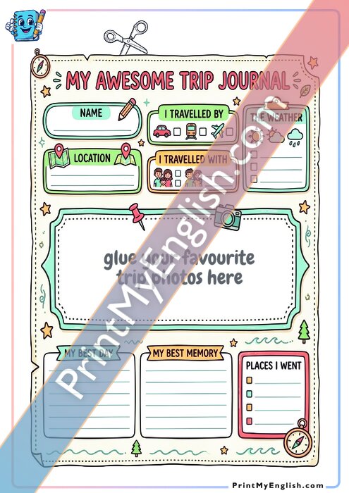 My Awesome Trip Journal
