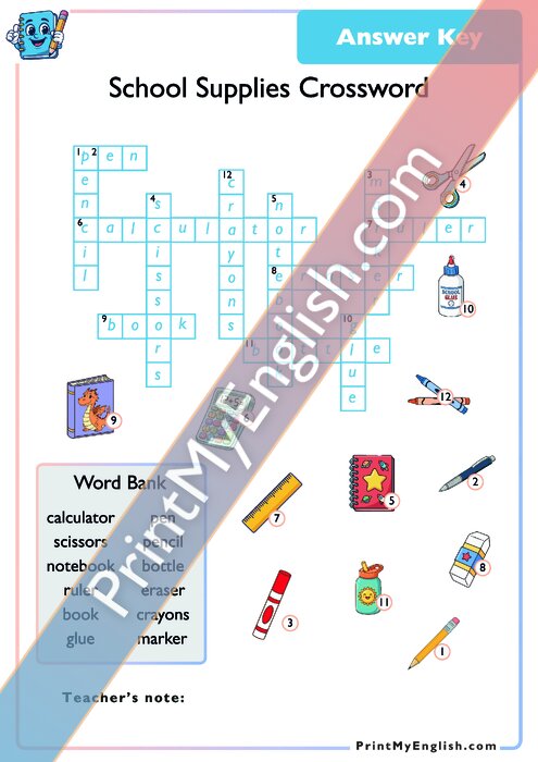 Answer key