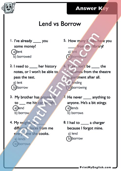 Answer key