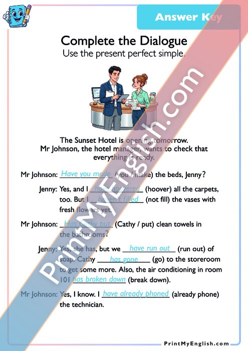 Answer key