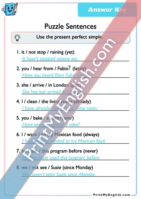 Answer key