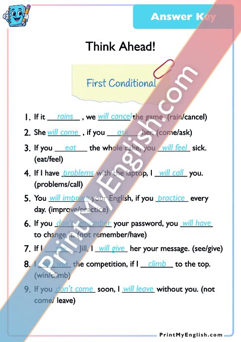Answer key