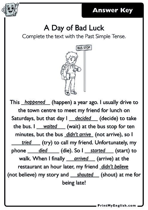 Answer key