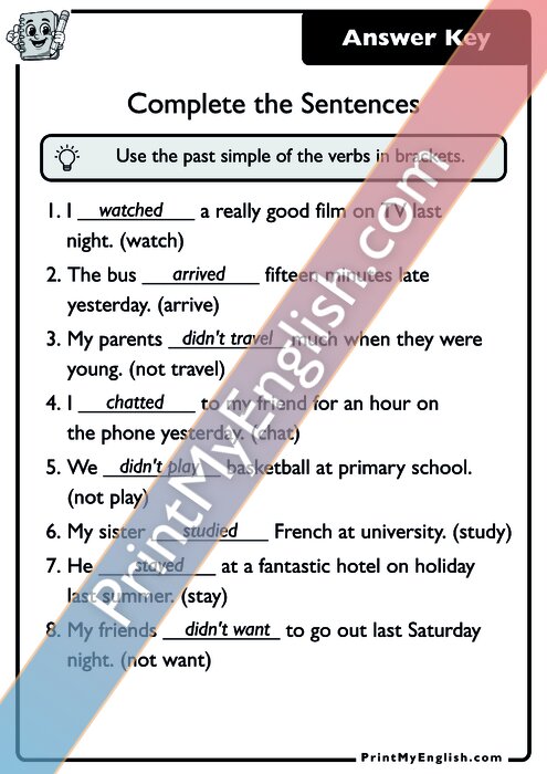 Answer key