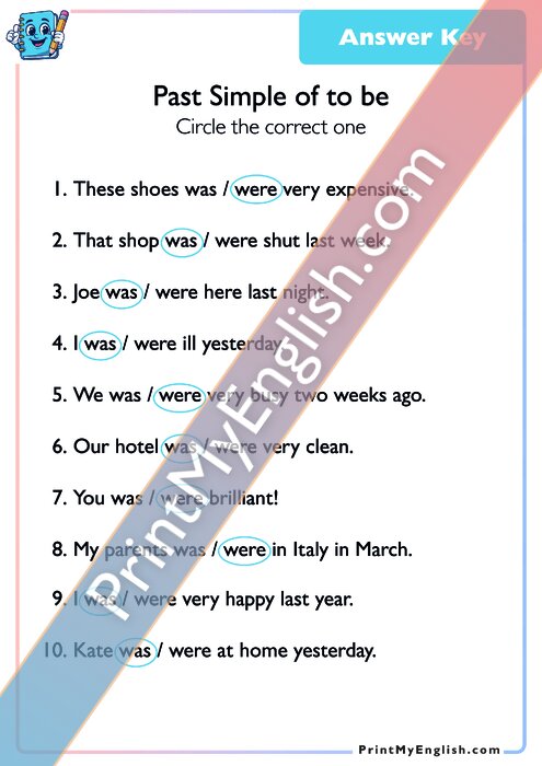 Answer key