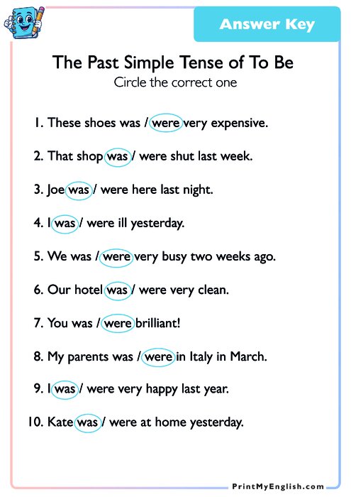 Answer key