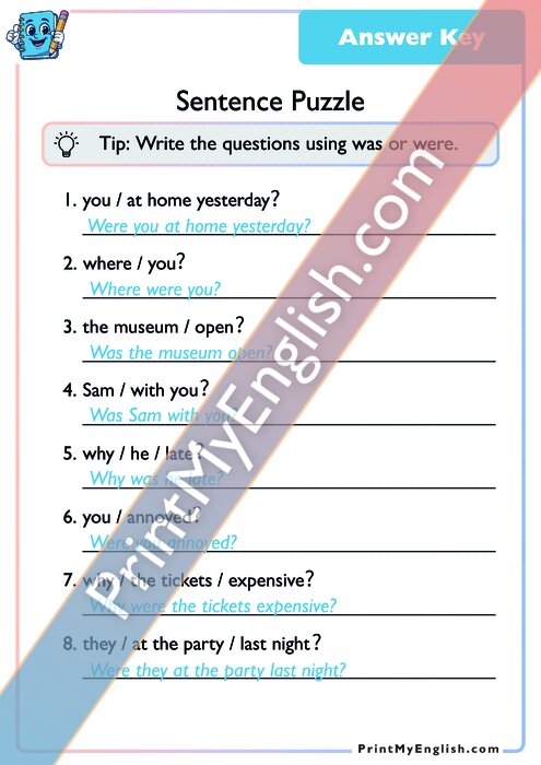 Answer key