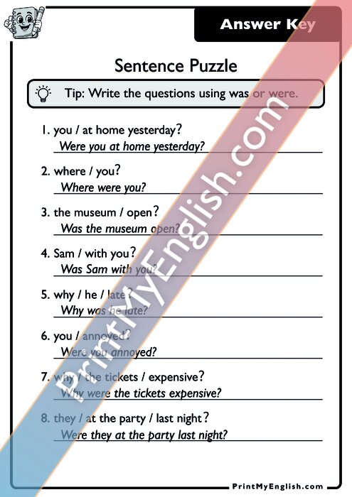 Answer key