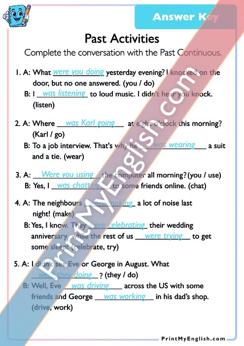 Answer key