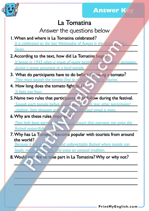Answer key