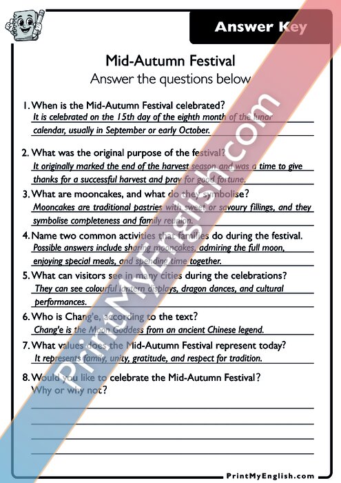 Answer key