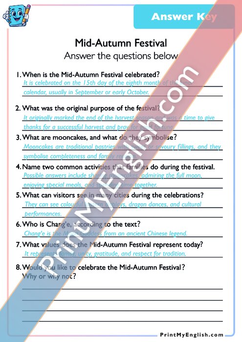 Answer key