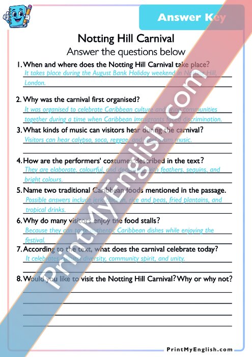 Answer key