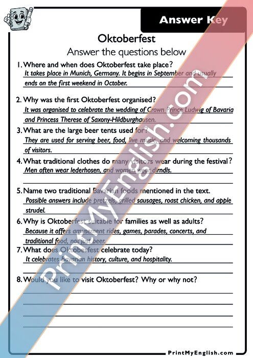 Answer key
