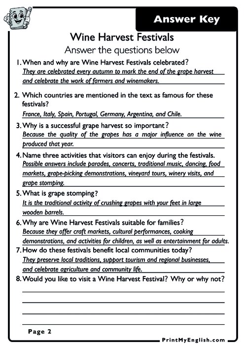 Answer key