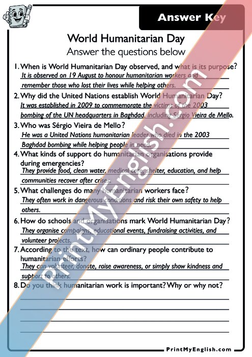 Answer key