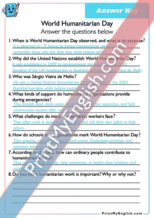 Answer key