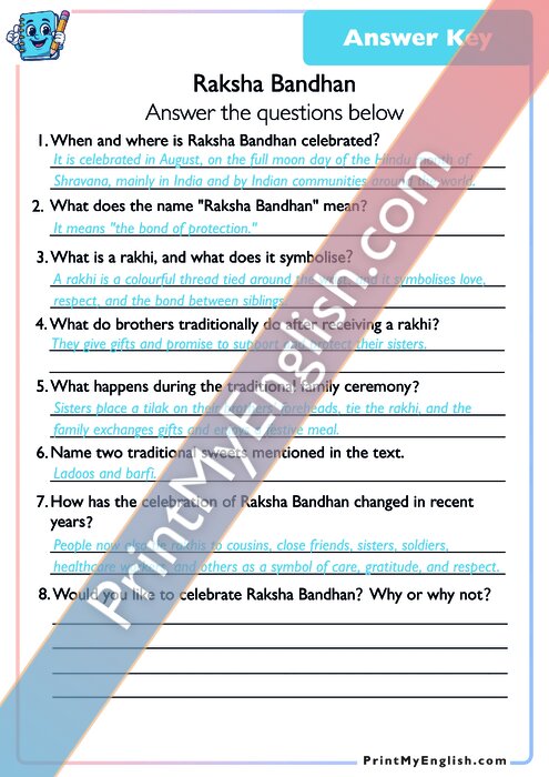 Answer key