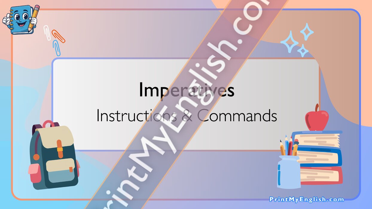 Imperatives