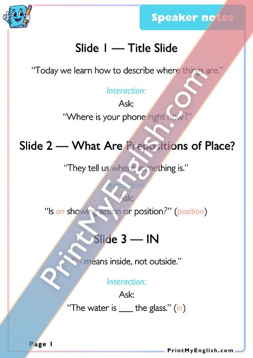 Answer key
