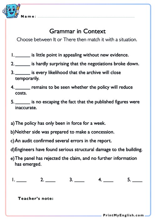 Grammar in Context