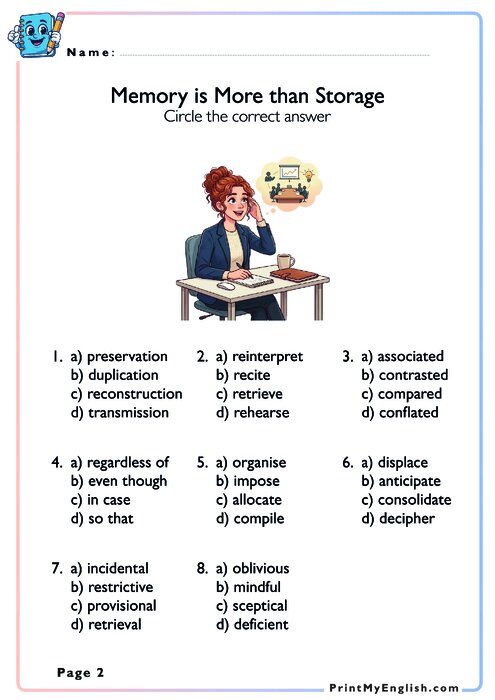Worksheet