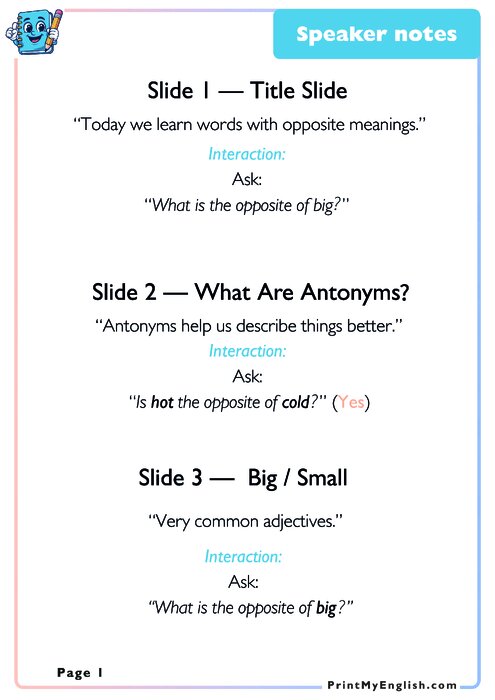 Answer key