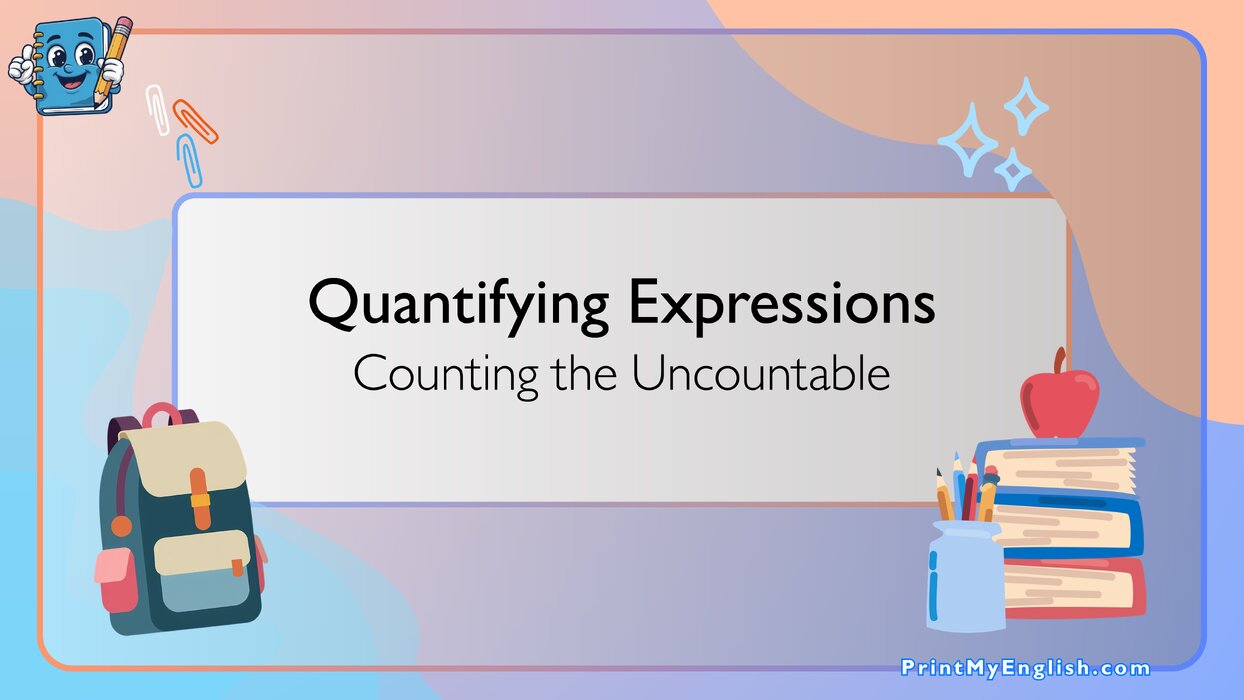 Quantifying Expressions - Counting the Uncountable