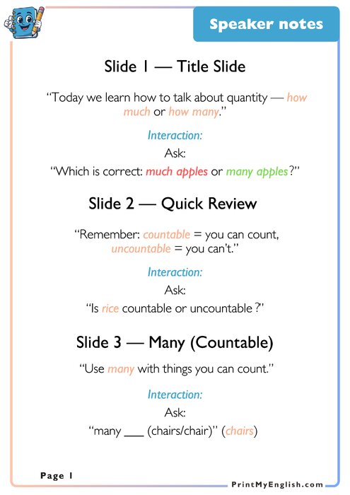 Answer key