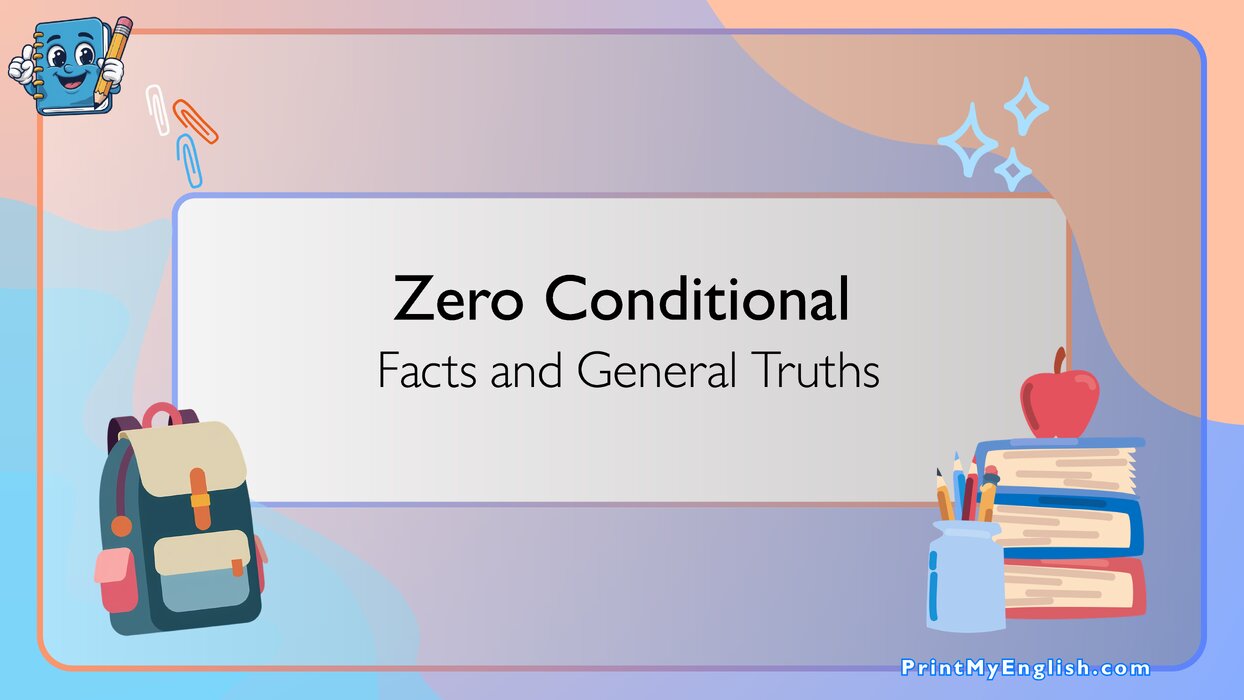 Zero Conditional